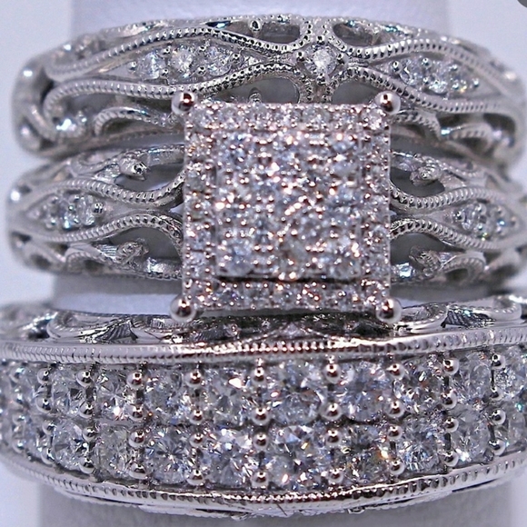 All Embracing Treasures Jewelry - NWT Engagement Wedding Bridal Ring Size 9.